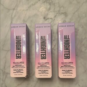 Urban Decay All Nighter Makeup Setting Spray - Bundle of Three!!!